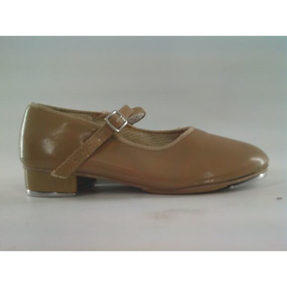 Dance Tap Shoes Revolution Big Kids 2M Mary Jane Leather Buckle Student - Picture 1 of 5